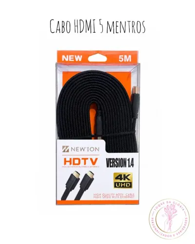 Cabo HDMI 5 mentros 