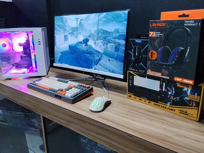 Pc Game i5 12°GHt 16GB SSD 512GB RTx 5060Ti Garantia e Nota 