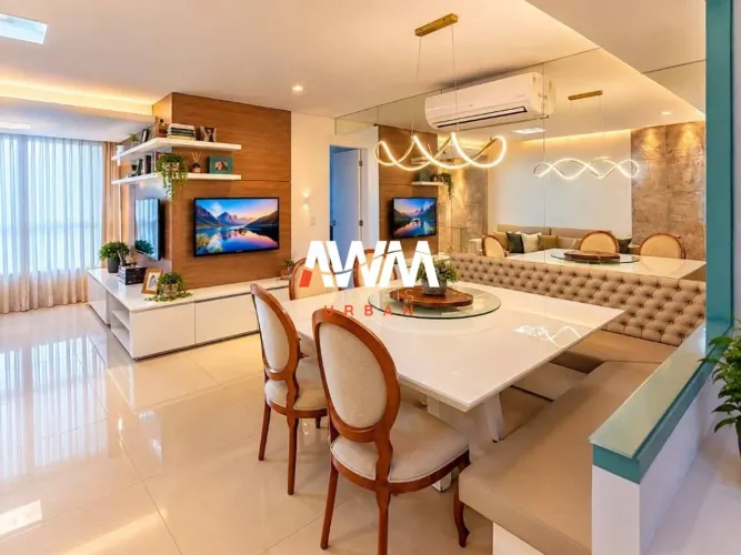 Apartamento com 3 dormitórios para alugar, 96 m² por R$ 6.360/mês - Setor Bueno - Goiânia/