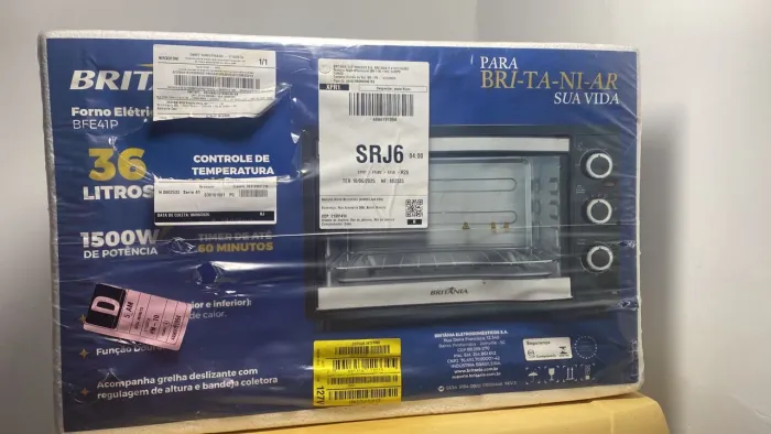 Forno elétrico de bancada