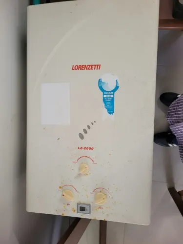 aquecedor de passagem a gás