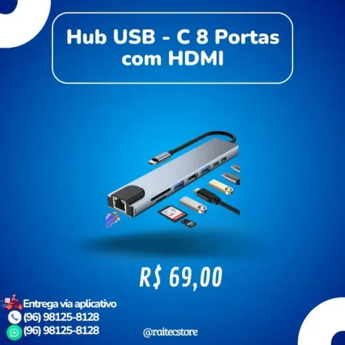 Hub USB - C c/ HDMI