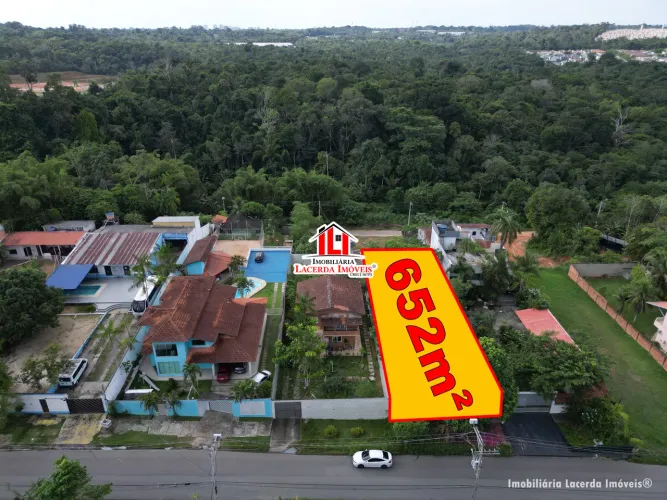 Terreno no Parque do Lago - 652,50m² Plano e Murado no Tarumã