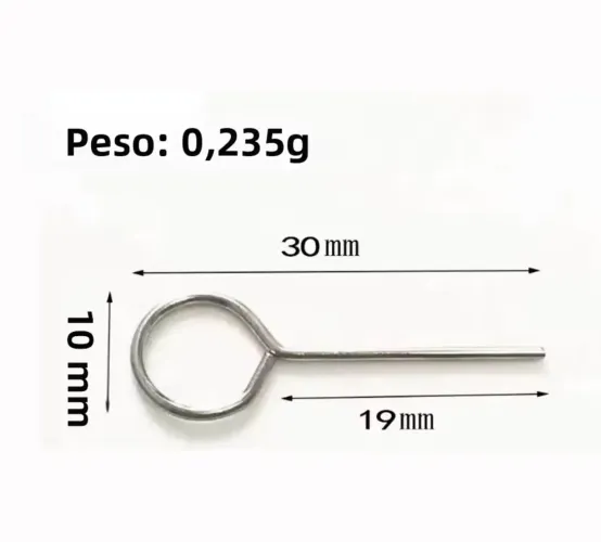 Pino de ejetar gaveta de smartphone