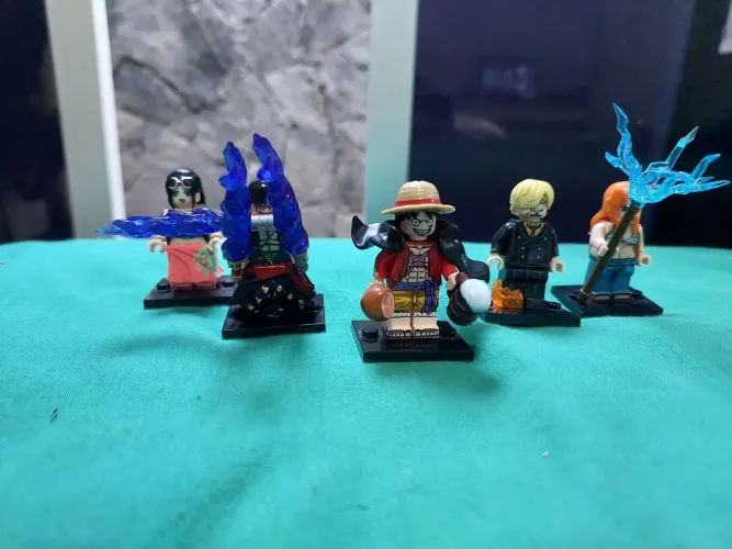 Lego One Piece Conjunto com 5 figuras