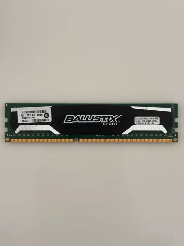 Memória RAM 8GB DDR3 1600MHz Crucial Ballistix Sport
