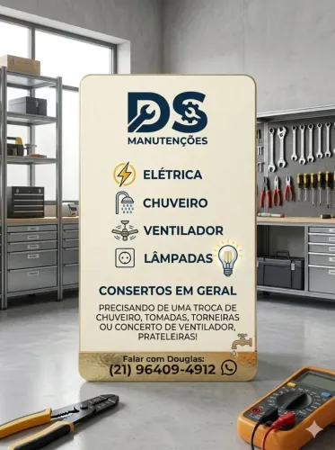 DS Manutenções | Consertos em Geral & Elétrica ?