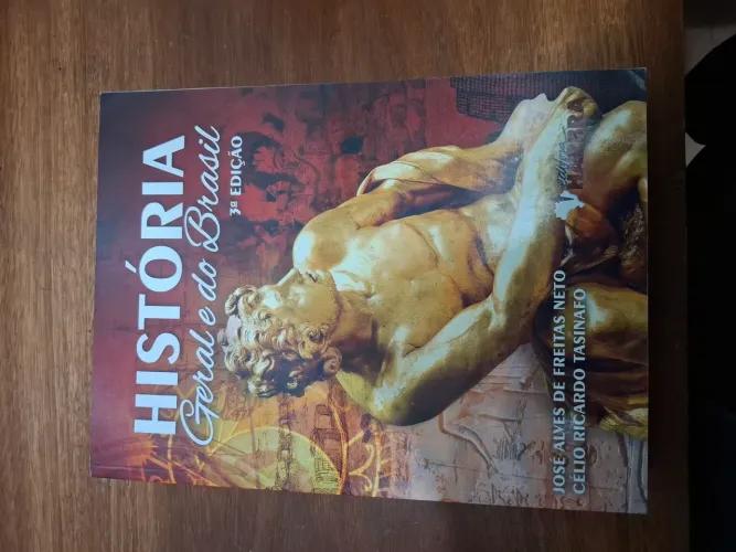 livro de história geral e do Brasil - editora harbra