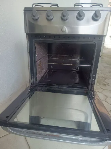 LÉIA O ANÚNCIO (Fogão usado acendendo manual)