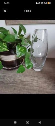 Vaso de cristal