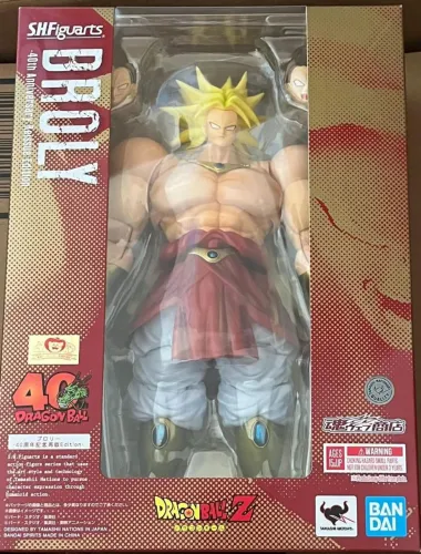 Broly 40th DBZ S.H.Figuarts Bandai - NOVO<br>