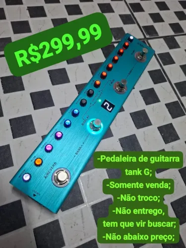 Tank G pedaleira de guitarra