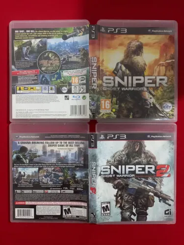 Sniper Ghost Warriors 1, 2 - R$ 90,00 os dois juntos (lote)