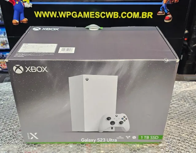 Xbox Series X novo lacrado 01 ano de garantia aceita seu game
