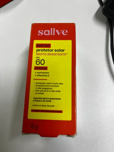 Protetor solar bastão Sallve