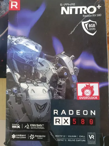 Rx 580 8gb 2304sp Sapphire Nitro+