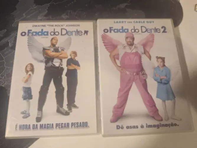 A FADA DO DENTE 1 E 2 DVDS ORIGINAIS - R&C DVDS