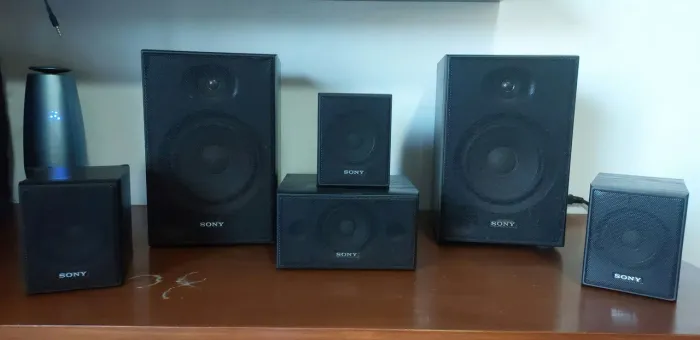 Kit caixas de Som Sony SS-MSP885 Originais Receiver STR-K885