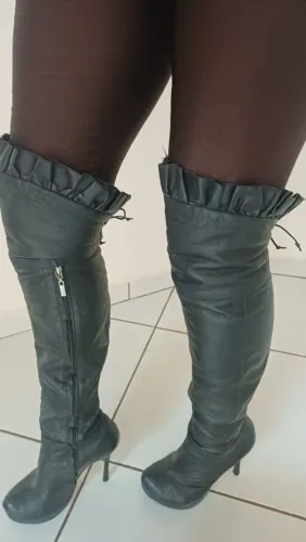 Bota de couro 200 