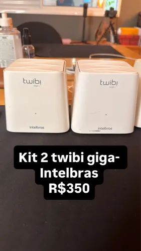 Roteador twibi giga- Intelbras