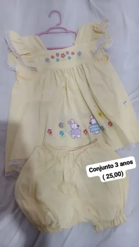 Conjunto infantil 3 anos