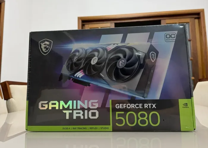 RTX 5080 - MSI GAMING TRIO (Lacrada)