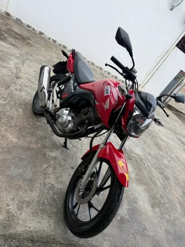 Honda CG 160 Fan Vermelha - Muito Nova, Ótimo Estado
