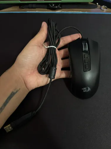 Mouse Gamer Redragon Cobra, Chroma RGB, 12400 DPI, 8 Botões, Preto - M711