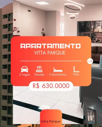 vendo apartamento novo no condominio Vitta Parque em fernandopolis