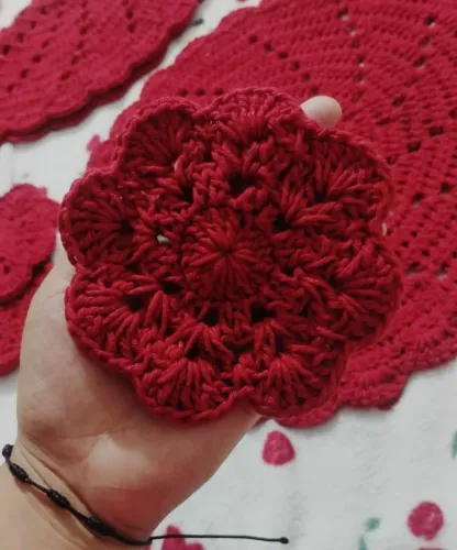 Supltat de crochê em espiral 