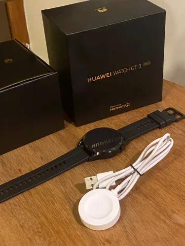 Huawei Watch GT 3 Original - Impecável, Pouco Uso, Sem Arranhões