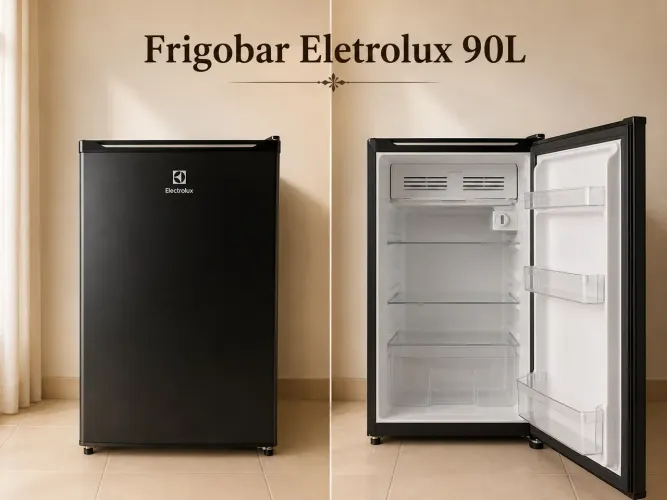 Frigobar eletrolux 90L
