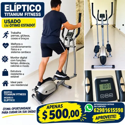 Bike Elíptico Fitness