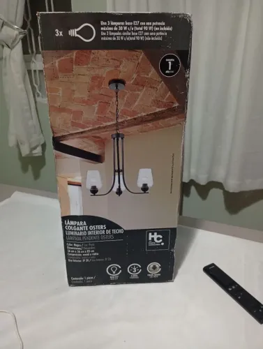 Lustre pendente oster 