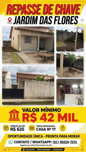 Repasse de chave no Jardim das Flores