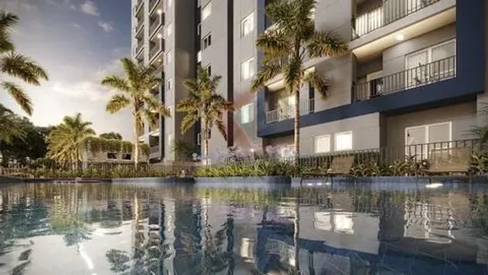 Apartamento para alugar em Sumaré, Chácara Bela Vista, com 2 quartos, Eco Vila Cerejeira