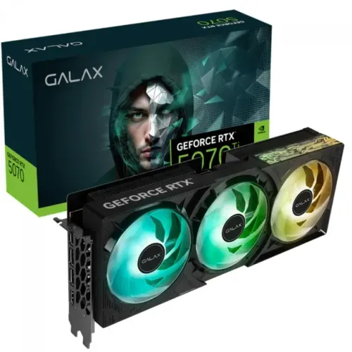 PLACA DE VIDEO GALAX GEFORCE RTX 5070 TI GDDR7 PERFORMANCE MÁXIMA