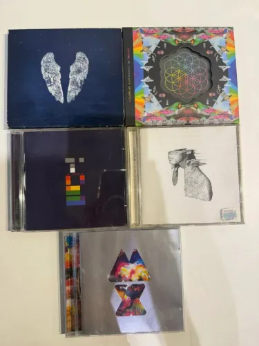 CDs do Coldplay BEM CONSERVADOS - ORIGINAIS