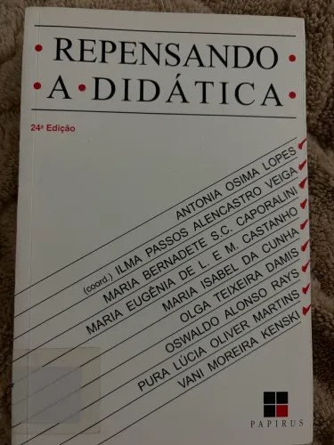 Livro Repensando a Didática - Papirus - Pedagogia