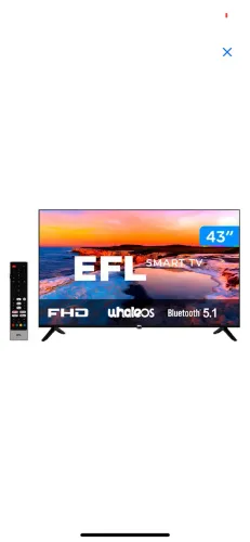 Smart TV 43 polegadas EFL