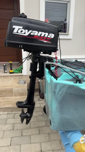 Motor de Popa Toyama 2.6. Hp Kit Completo ? pronto pra instalar em caiaque