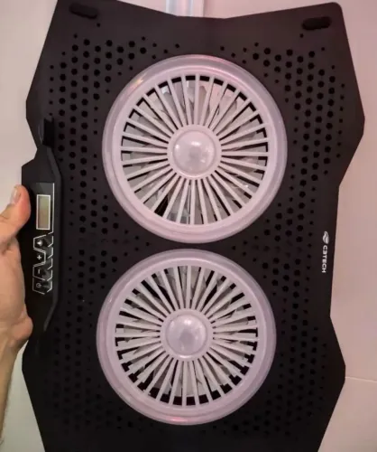 Base Cooler RGB C3 Tech + Capa para Notebook (Nova)