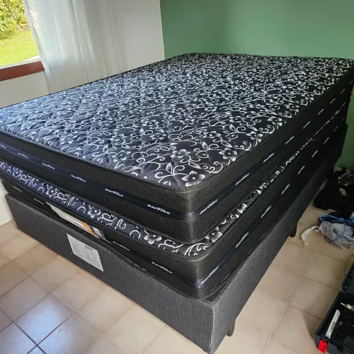 Cama box casal molas ensacadas berflex