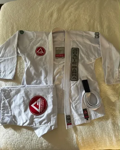 Kimono + calça + faixa gracie barra A3 GB1 -