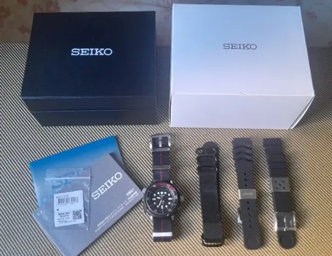 Seiko Arnie PADI SNJ27 com vária pulseiras