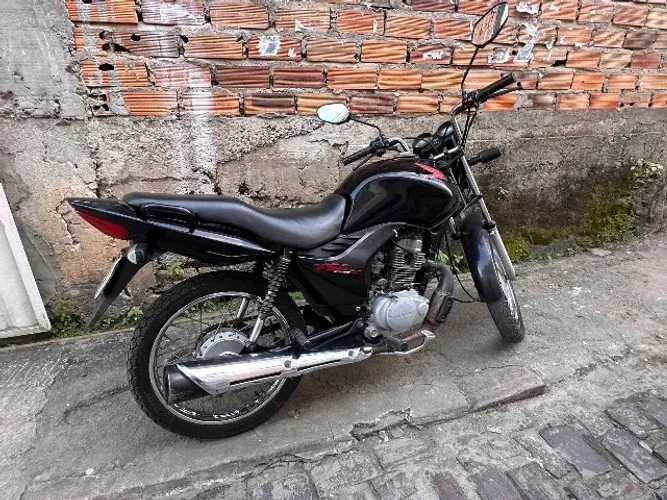 CG 125 com partida elétrica