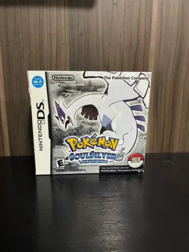 Pokémon Soul Silver Completo, possui nota fiscal, acompanha Pokéwalker