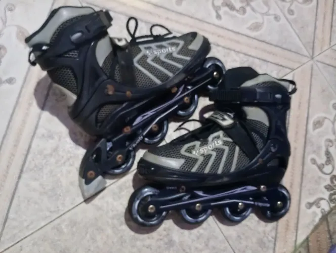 Vê-se um patins ?