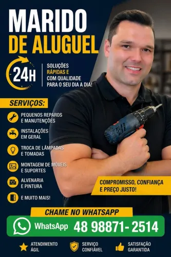 Marido de aluguel 24h