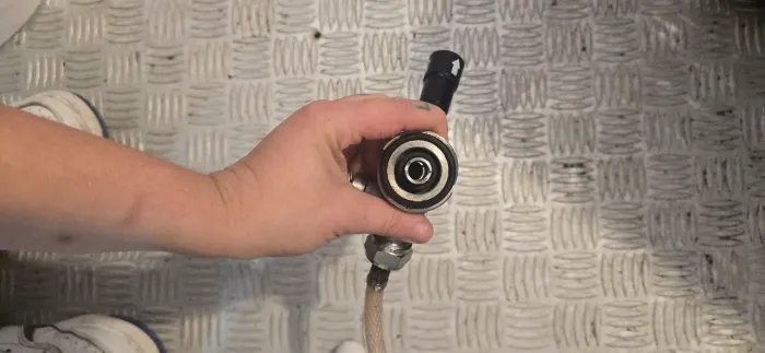 Torneira belga para chopp com extratora